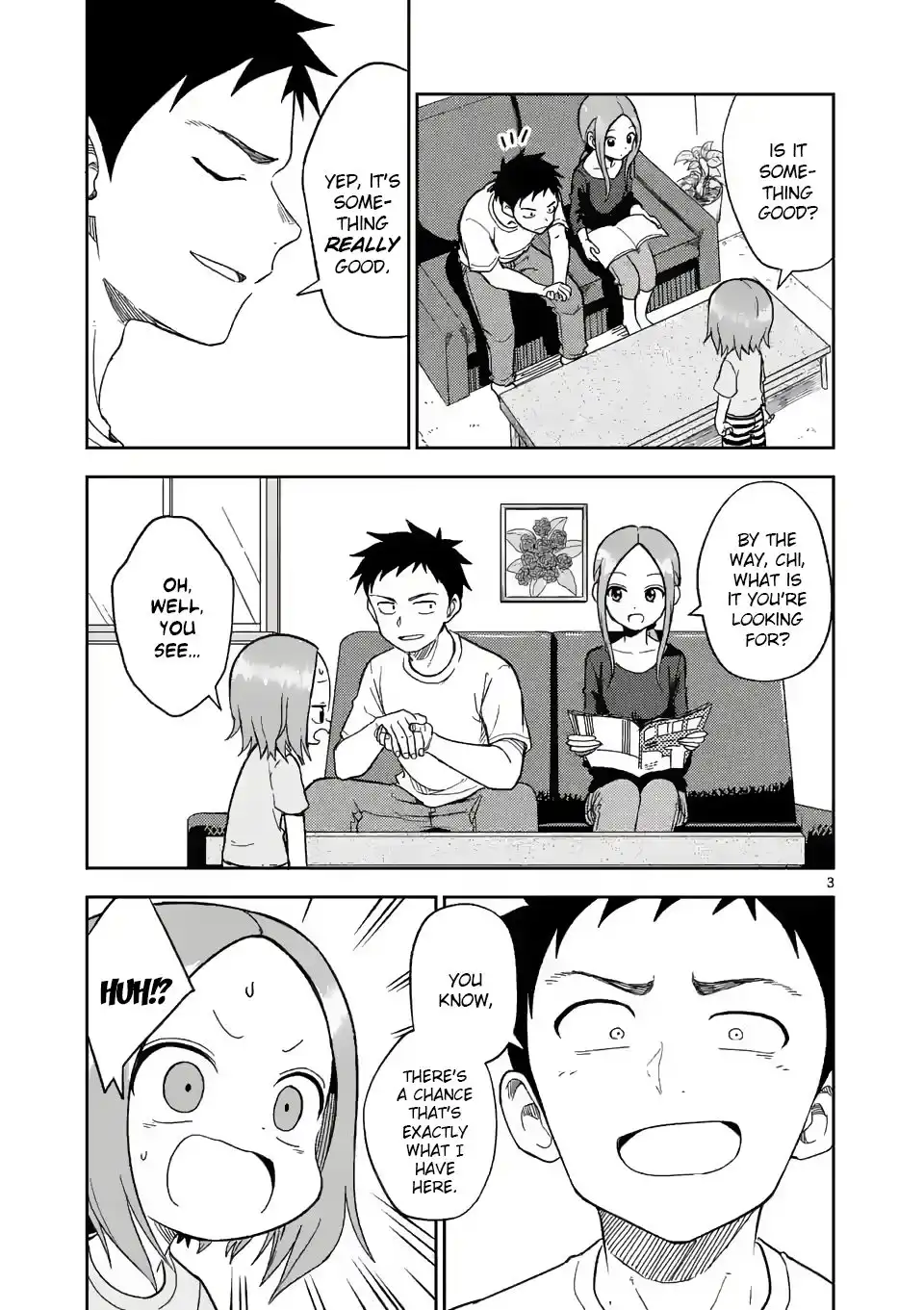 Karakai Jouzu no (Moto) Takagi-san Chapter 157 3